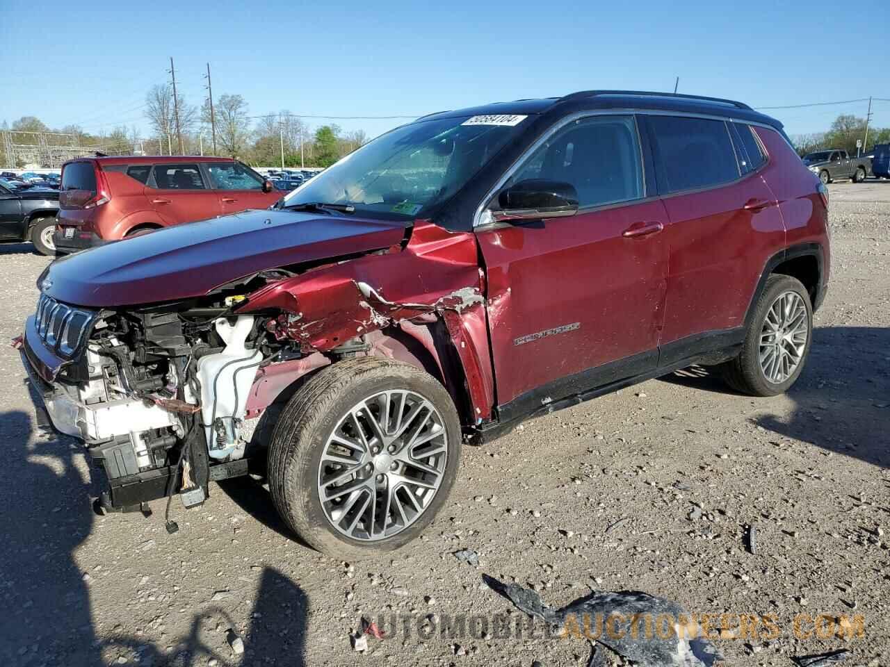 3C4NJDCB2NT148409 JEEP COMPASS 2022