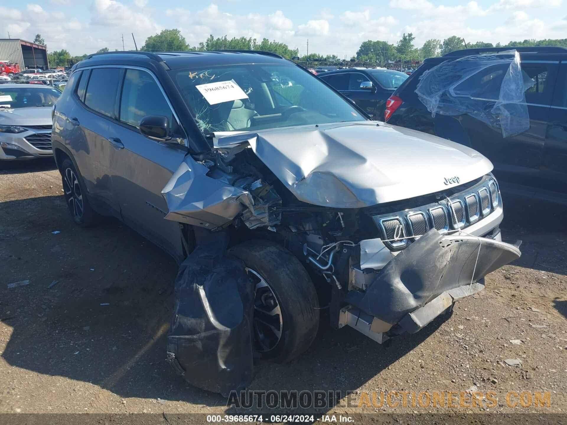 3C4NJDCB2NT184035 JEEP COMPASS 2022