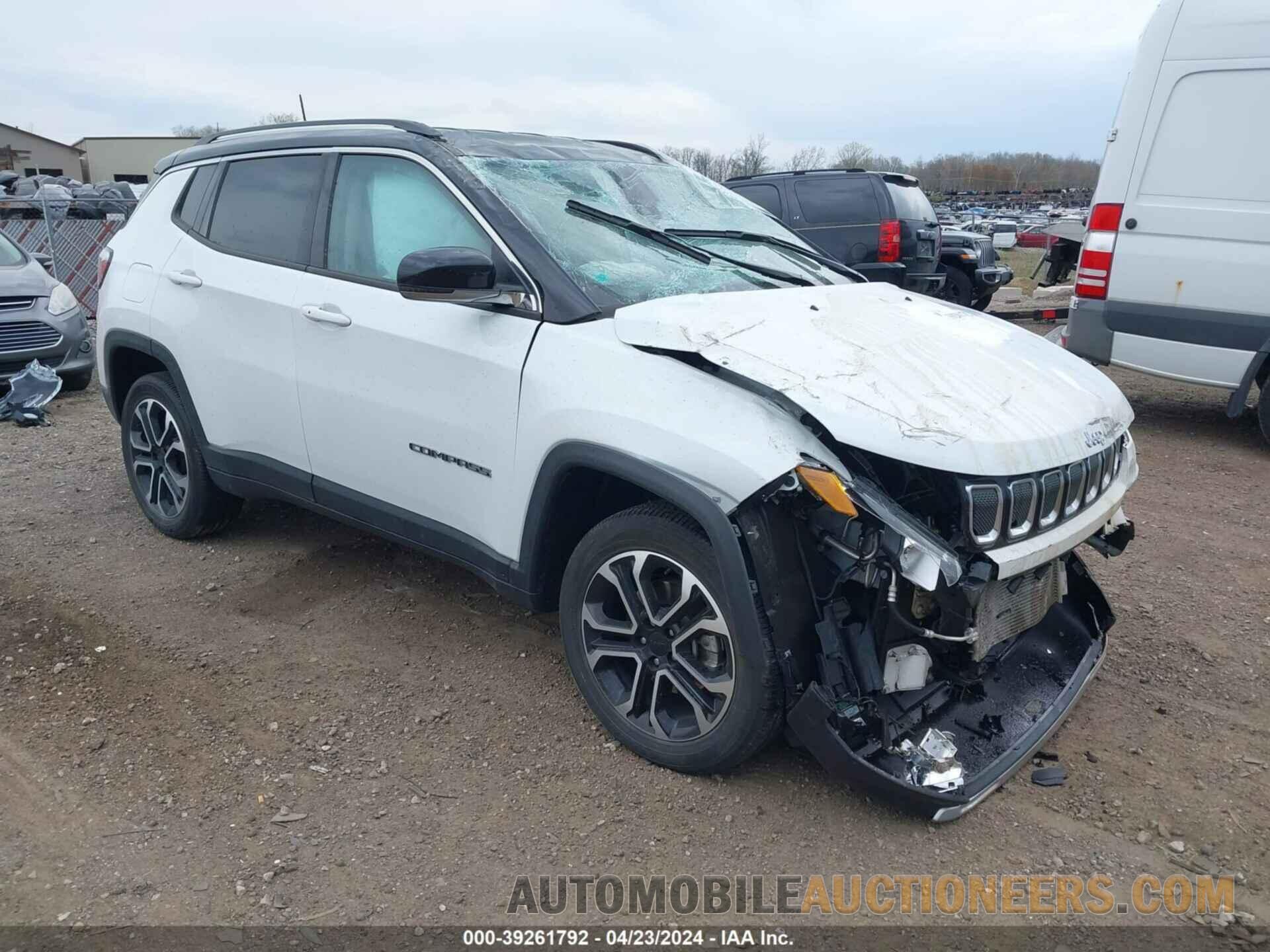 3C4NJDCB2NT184939 JEEP COMPASS 2022