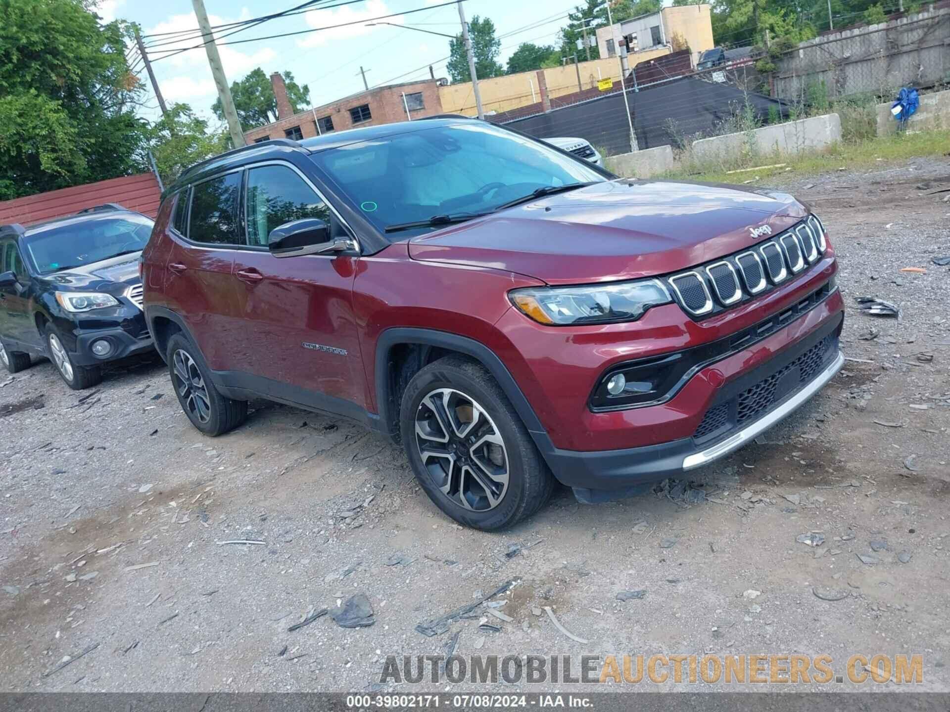 3C4NJDCB3NT102961 JEEP COMPASS 2022