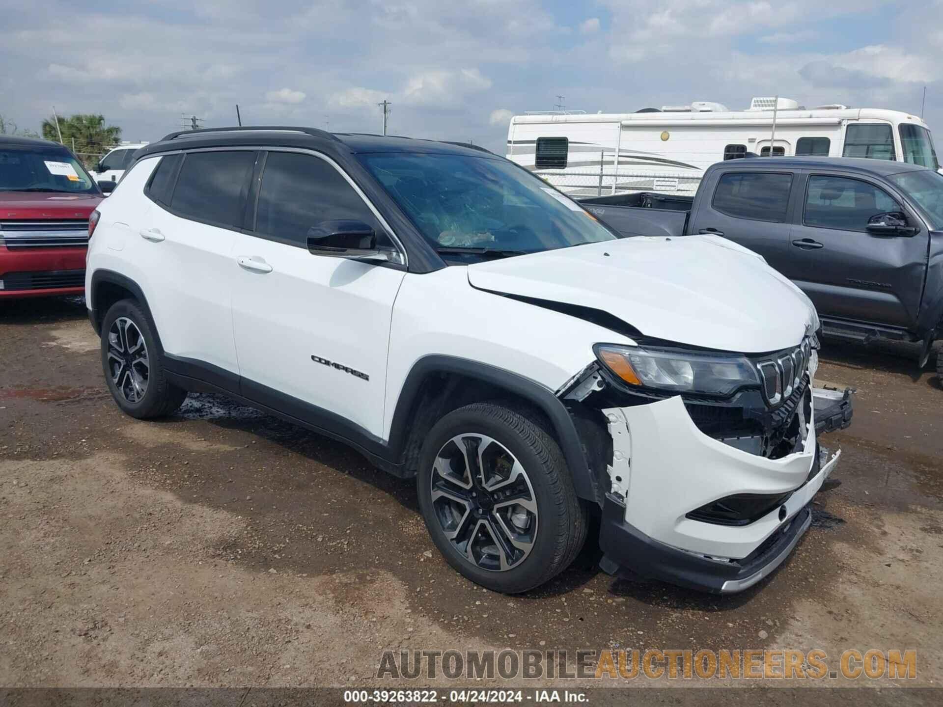 3C4NJDCB3NT154008 JEEP COMPASS 2022