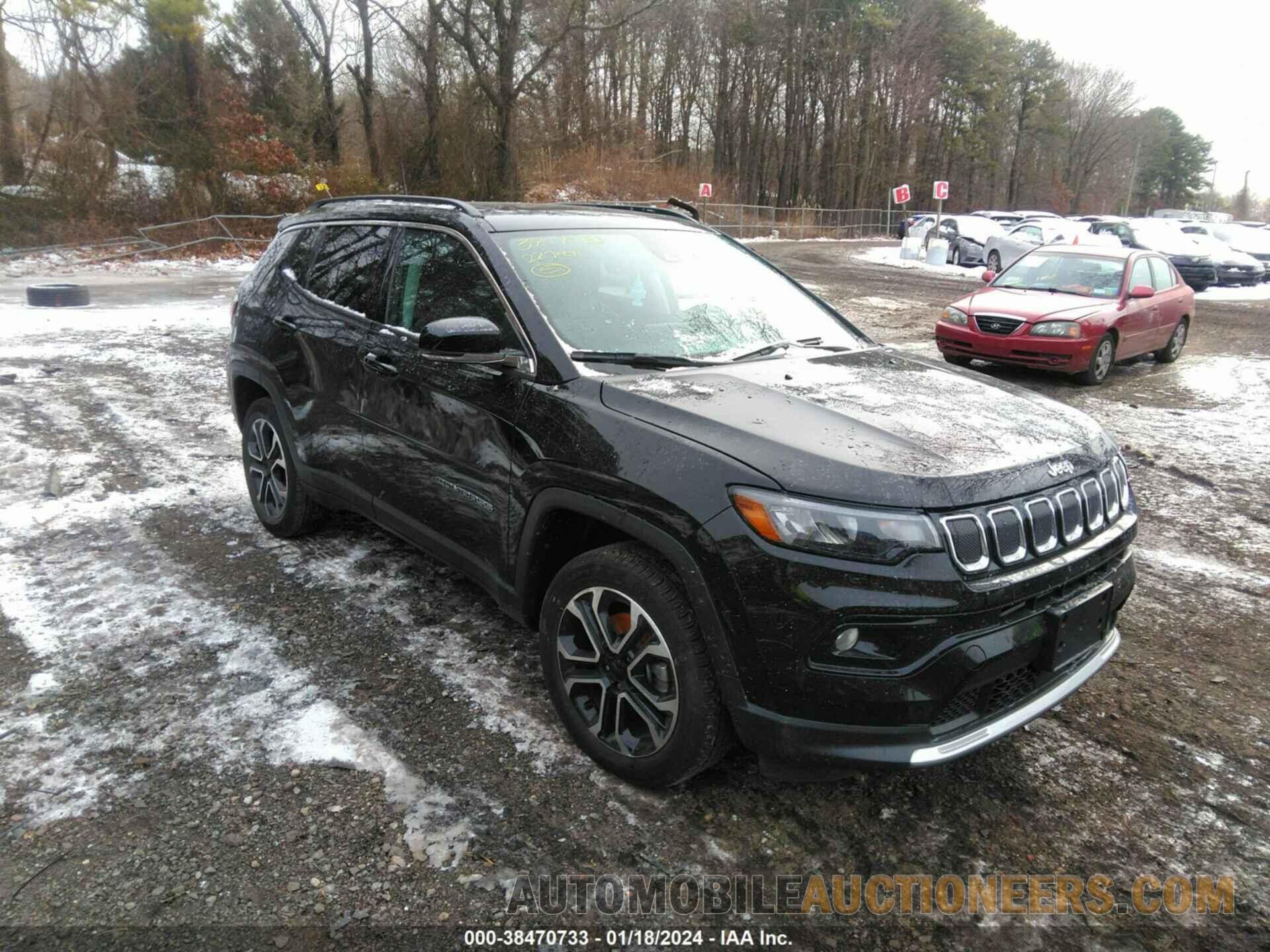 3C4NJDCB3NT169012 JEEP COMPASS 2022