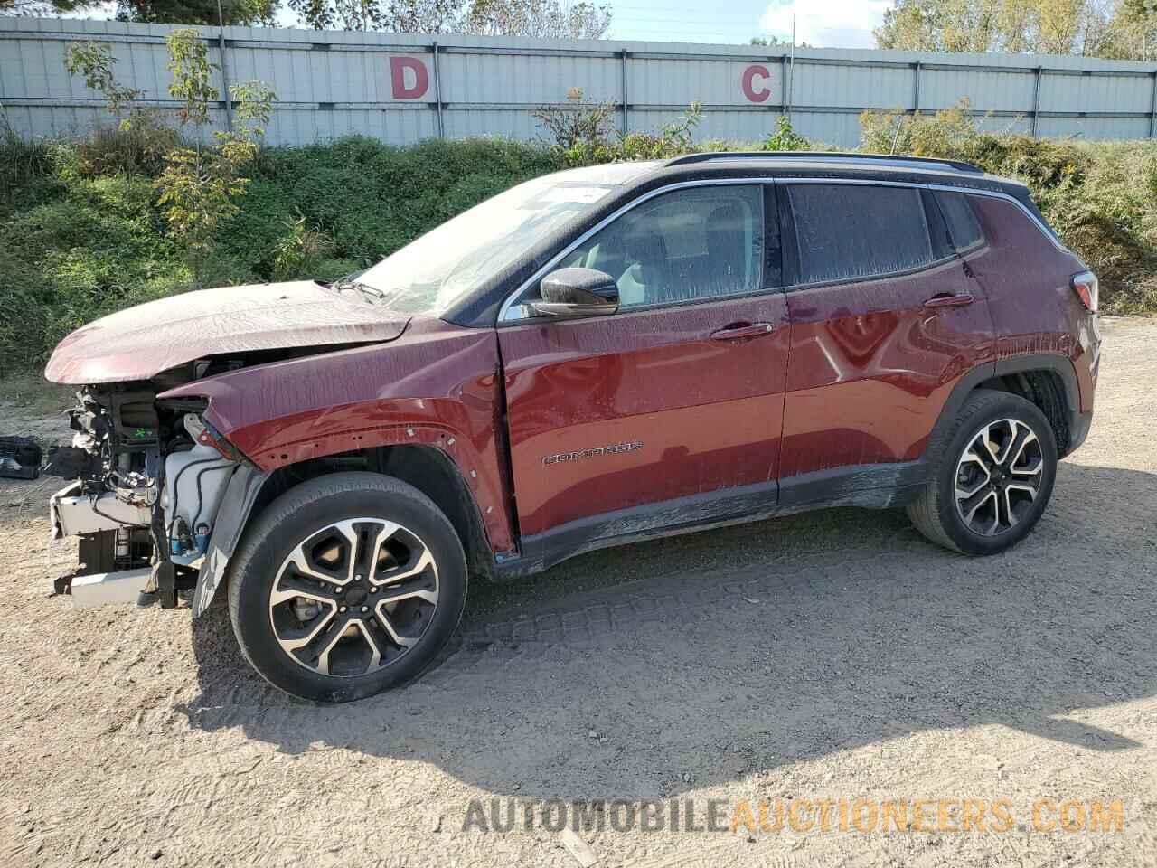 3C4NJDCB4NT130588 JEEP COMPASS 2022