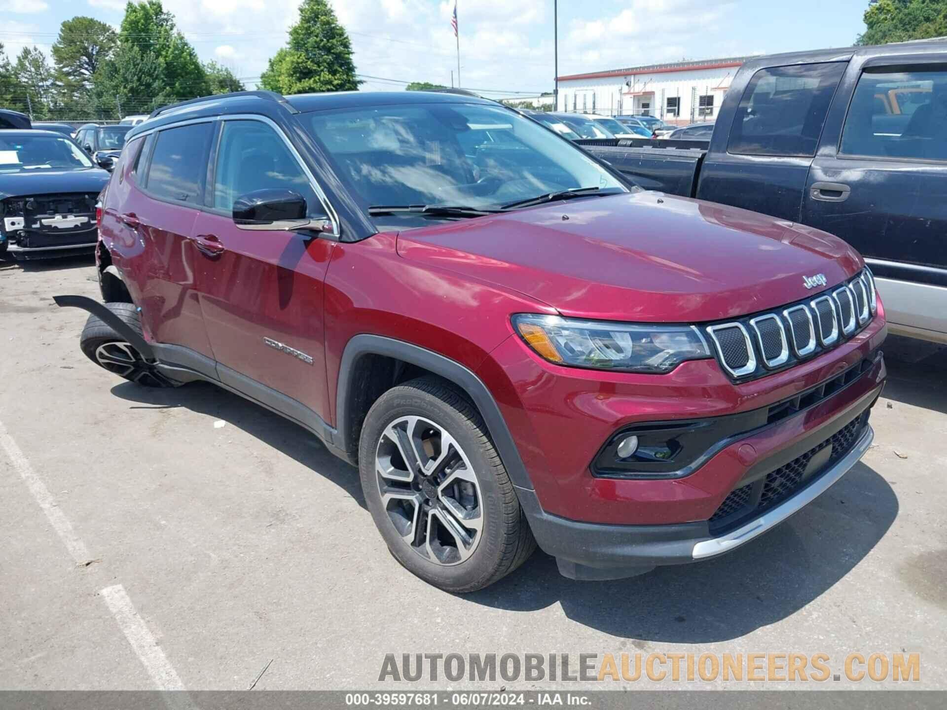 3C4NJDCB6NT107670 JEEP COMPASS 2022