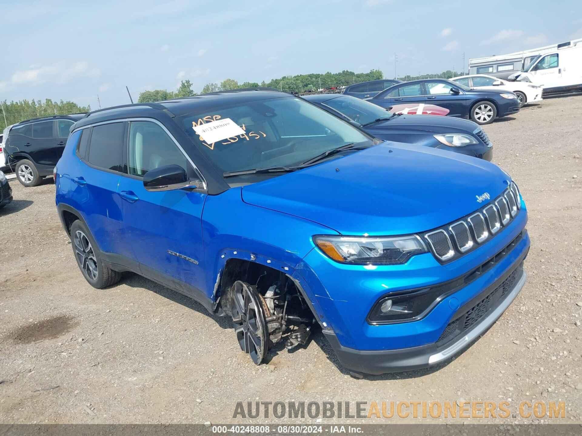 3C4NJDCB6NT160451 JEEP COMPASS 2022