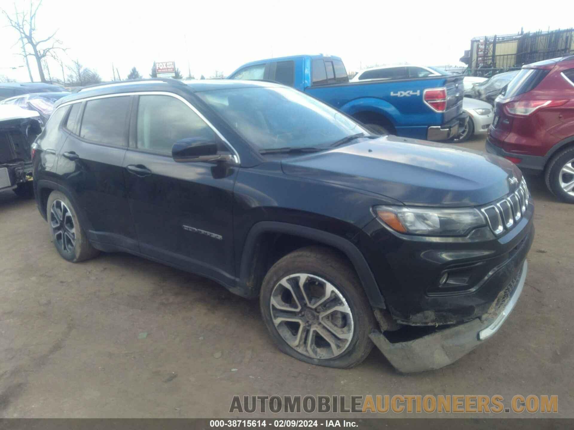 3C4NJDCB6NT161714 JEEP COMPASS 2022