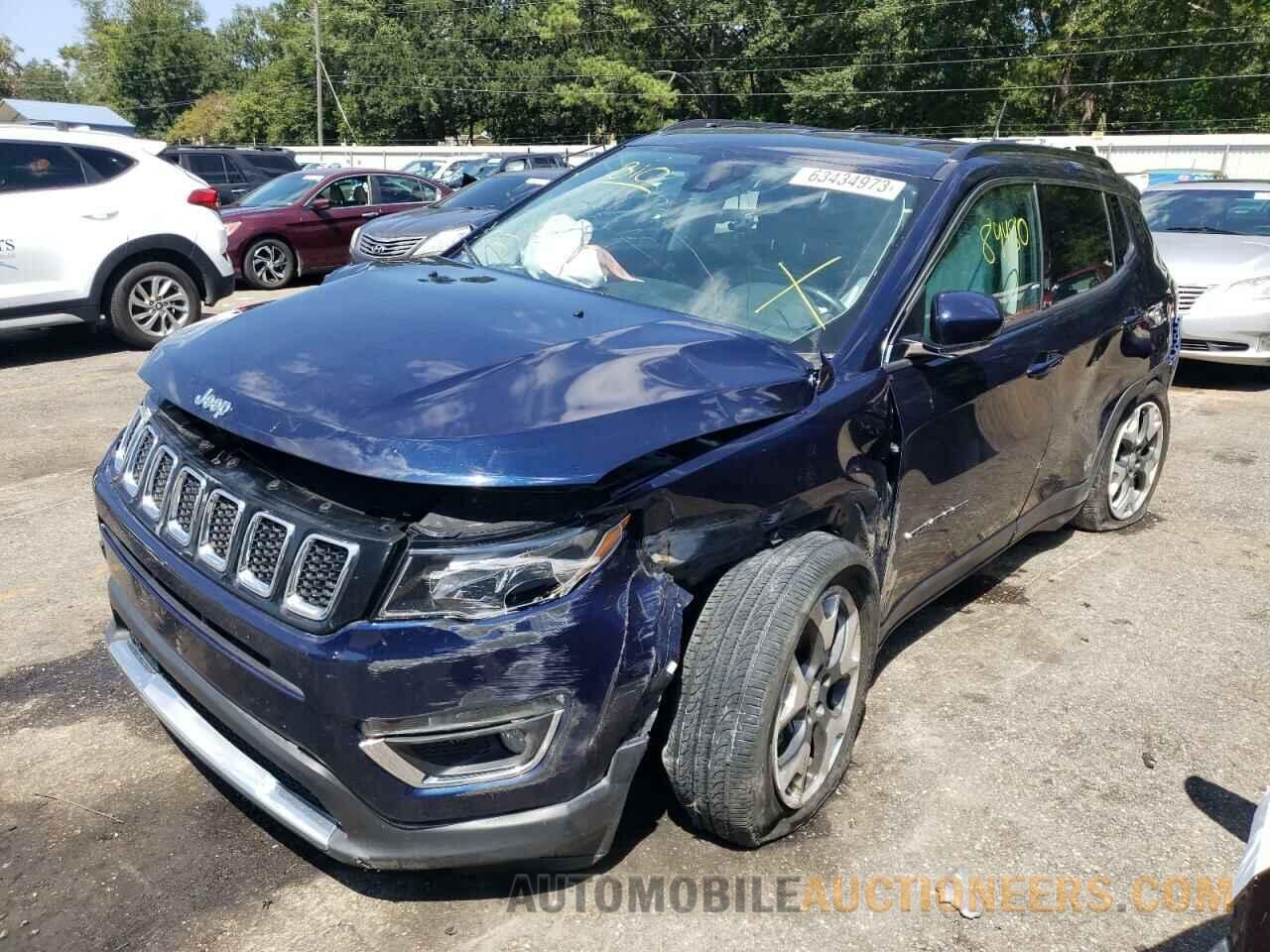 3C4NJDCB7MT572604 JEEP COMPASS 2021