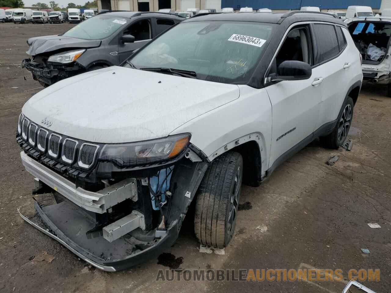 3C4NJDCB7NT159180 JEEP COMPASS 2022