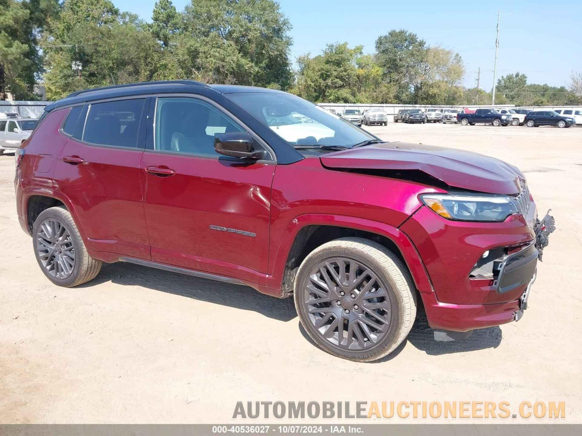 3C4NJDCB8NT101319 JEEP COMPASS 2022