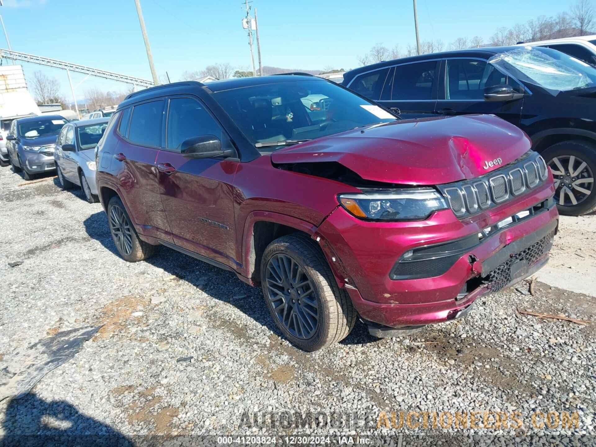 3C4NJDCB8NT169569 JEEP COMPASS 2022