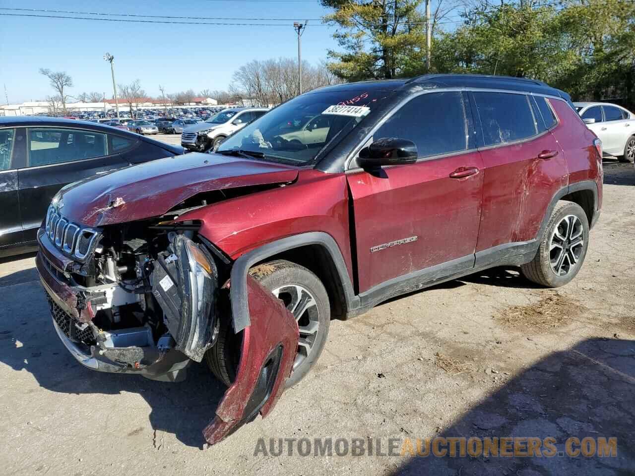 3C4NJDCB8NT209455 JEEP COMPASS 2022