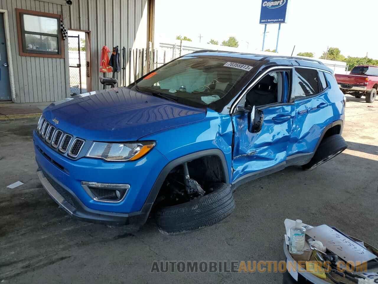 3C4NJDCBXKT806280 JEEP COMPASS 2019