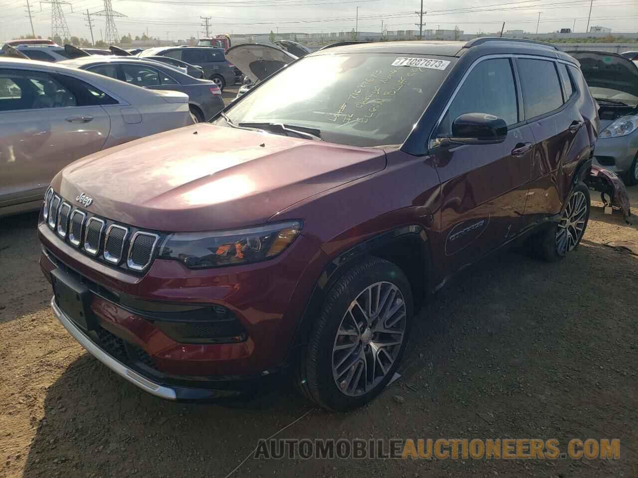 3C4NJDCBXNT107980 JEEP COMPASS 2022