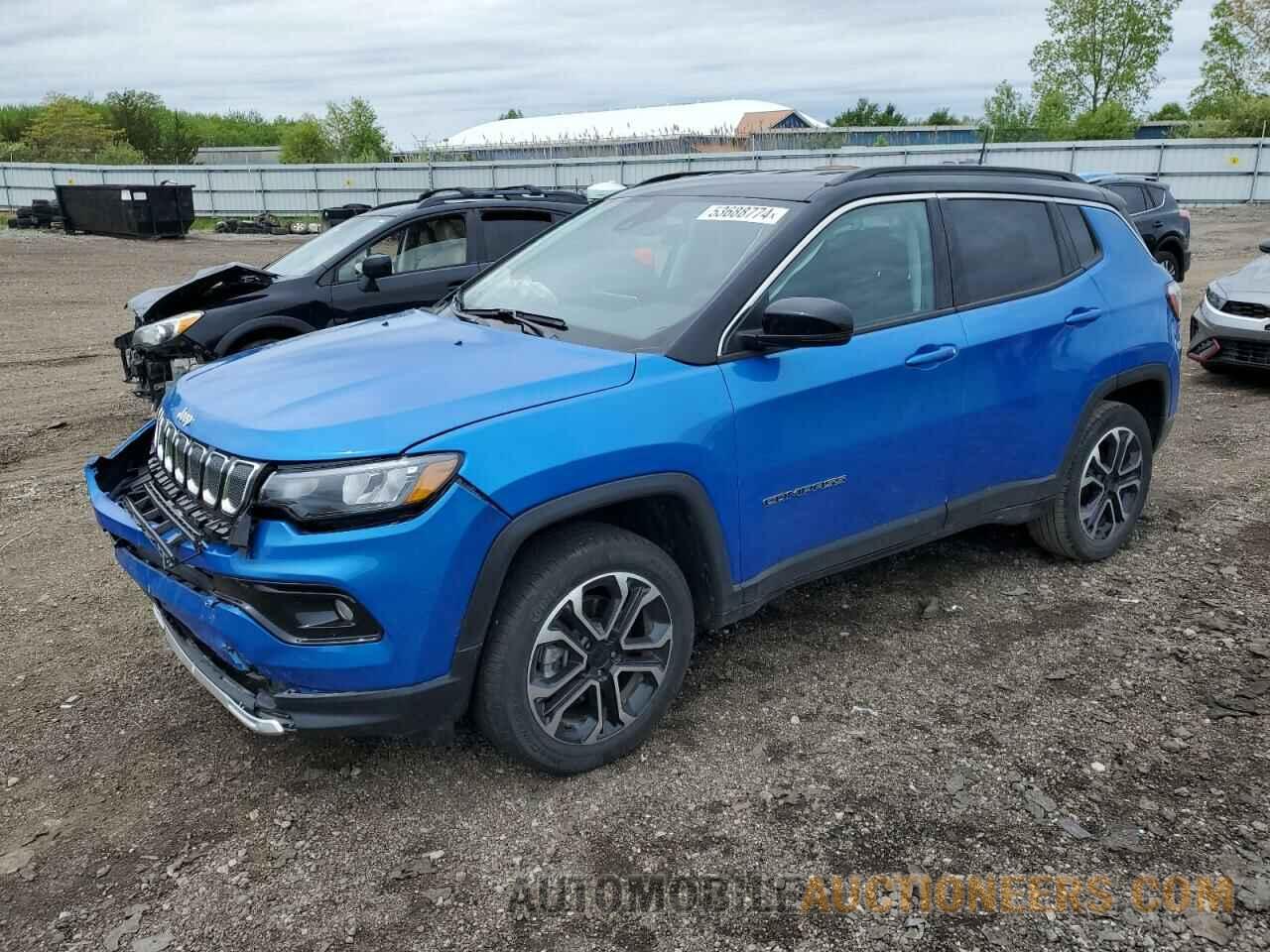 3C4NJDCBXNT227570 JEEP COMPASS 2022