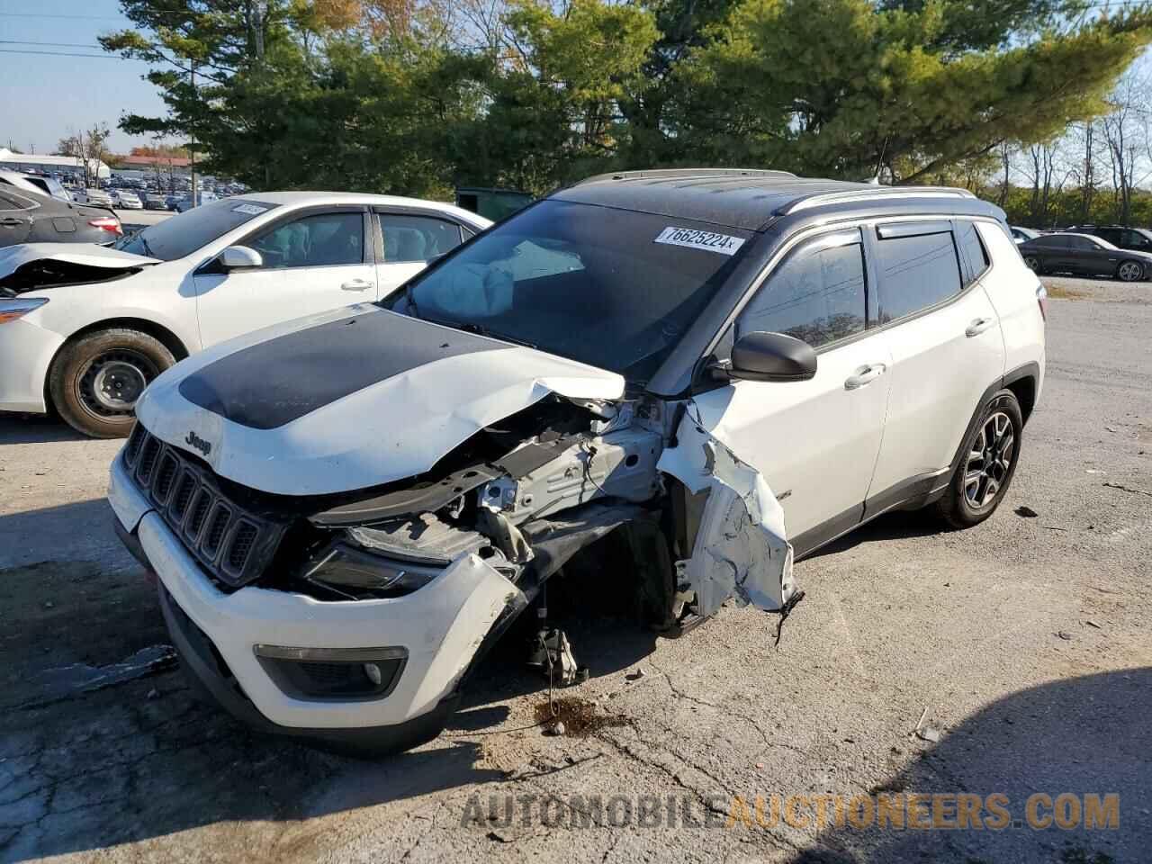 3C4NJDDB3JT129909 JEEP COMPASS 2018