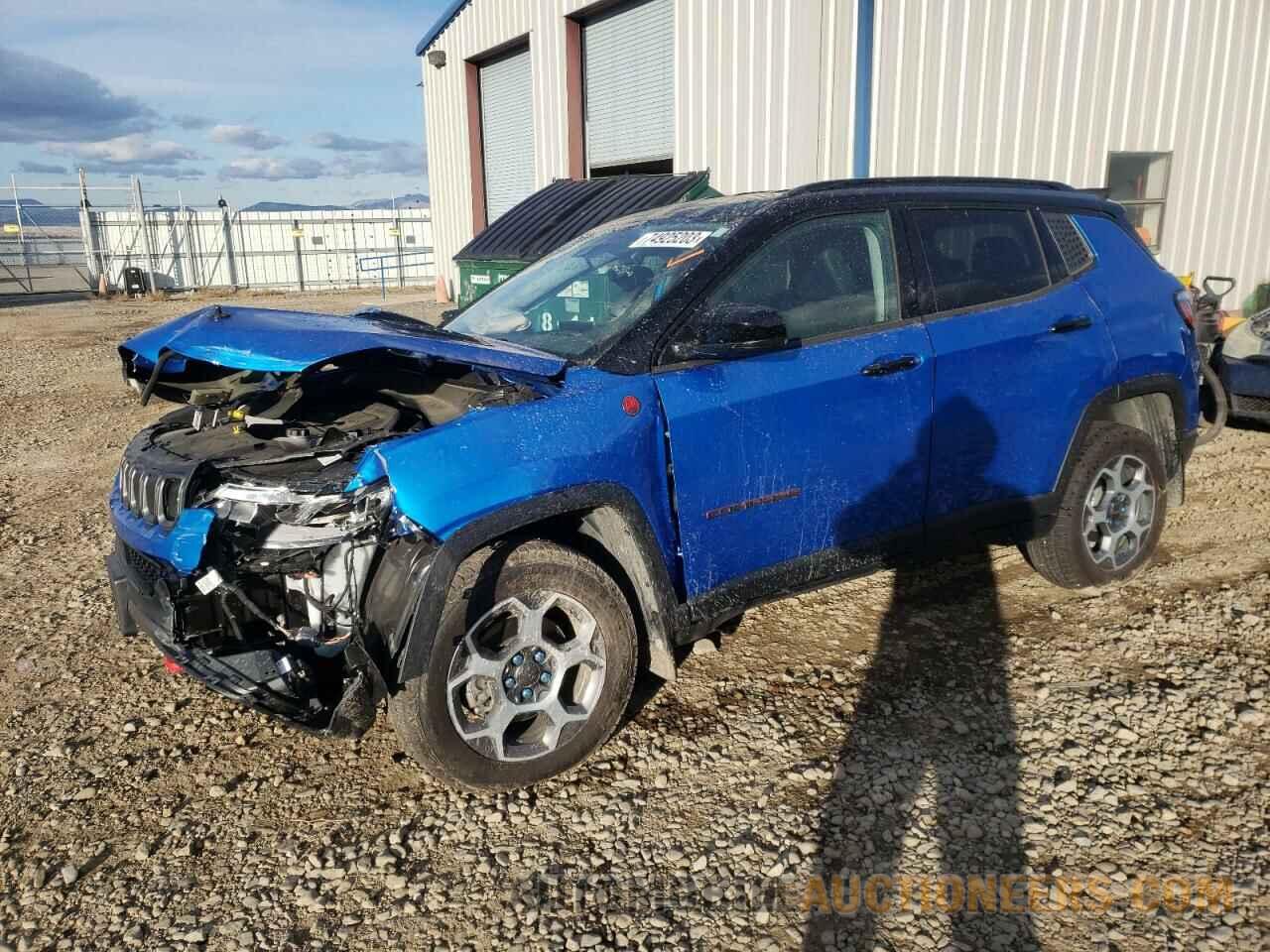 3C4NJDDB4NT234268 JEEP COMPASS 2022