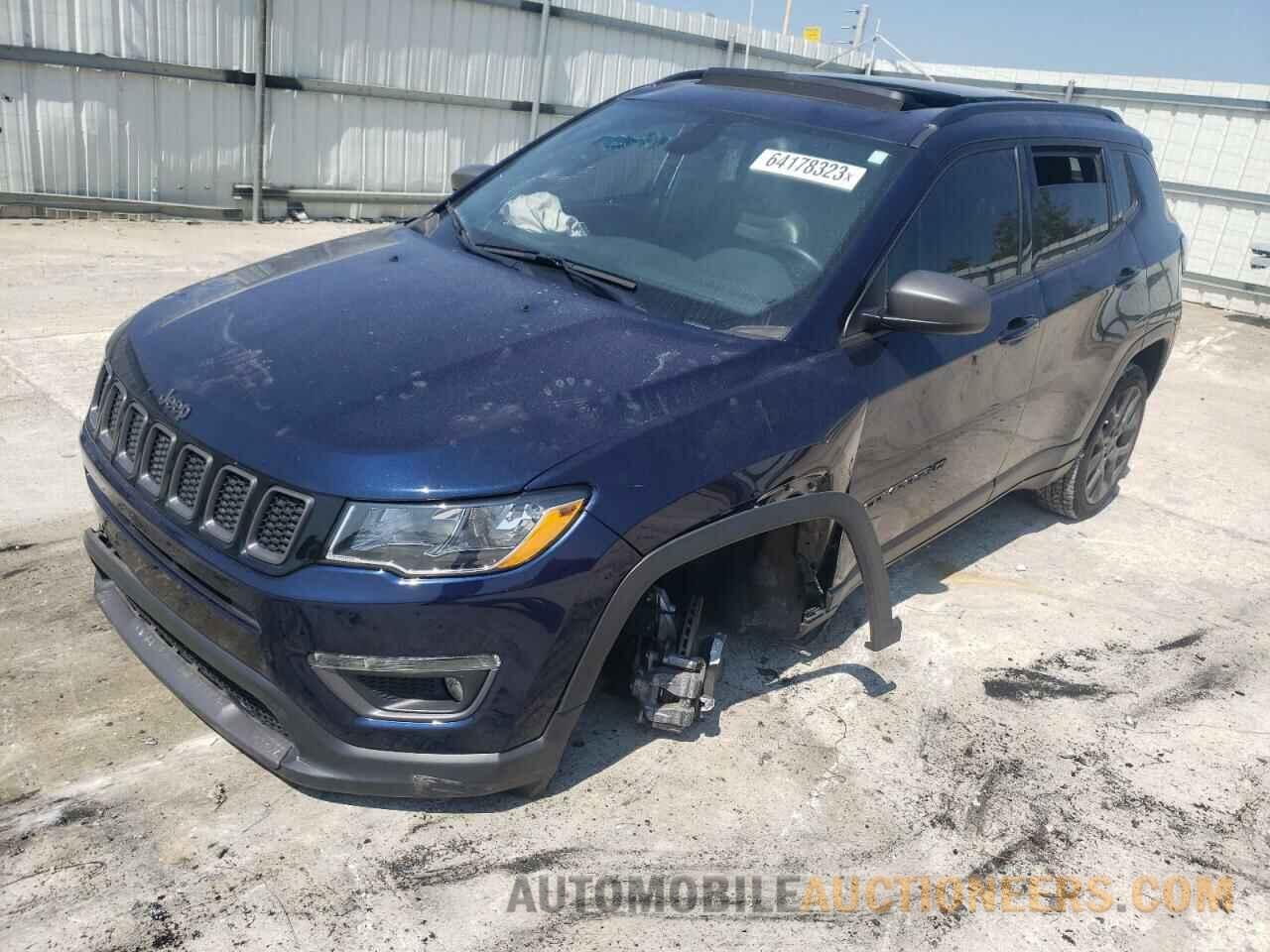 3C4NJDEB0MT513178 JEEP COMPASS 2021