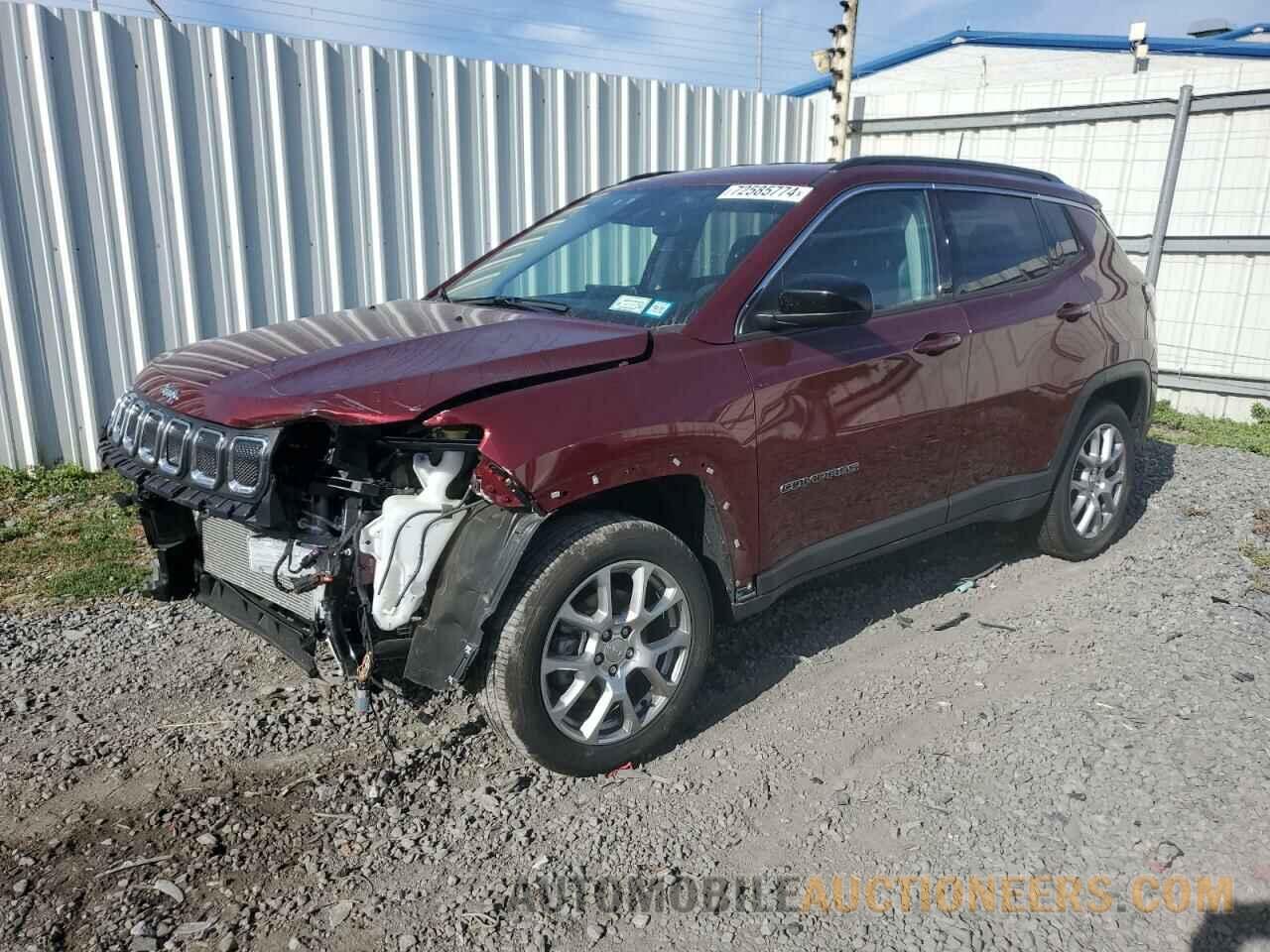 3C4NJDFB1NT222219 JEEP COMPASS 2022