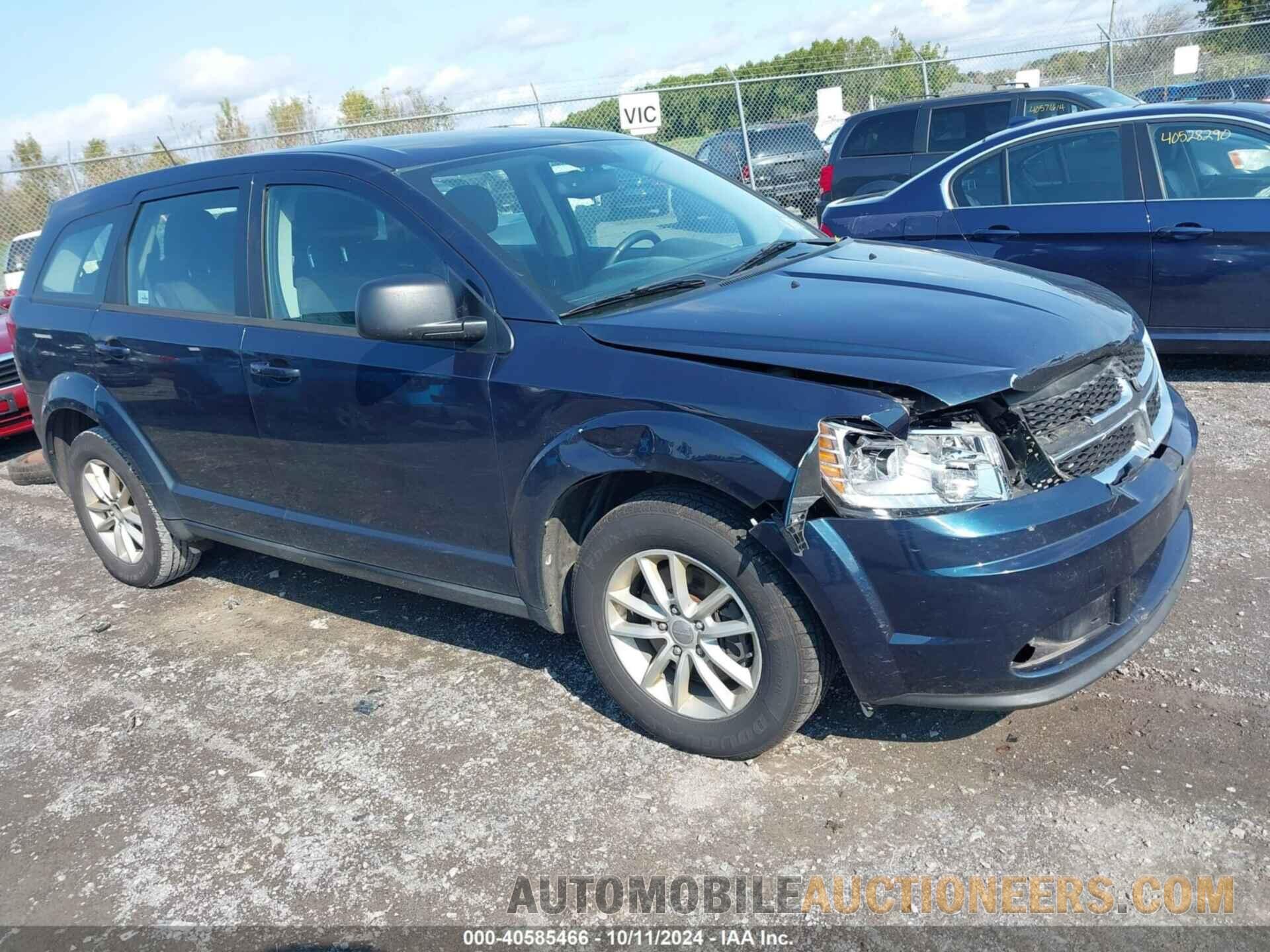 3C4PDCAB0DT631036 DODGE JOURNEY 2013