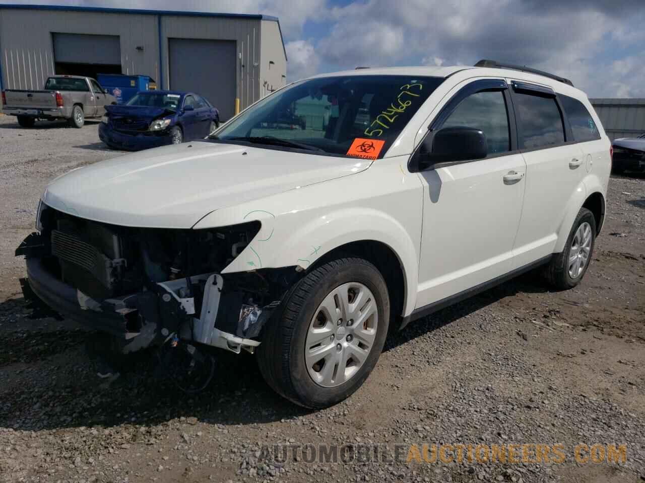 3C4PDCAB0JT421693 DODGE JOURNEY 2018