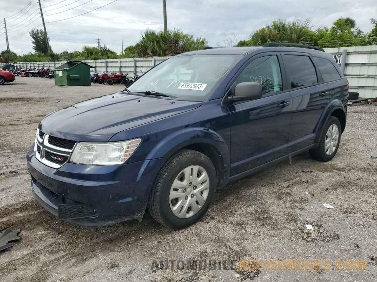 3C4PDCAB0JT447890 DODGE JOURNEY 2018