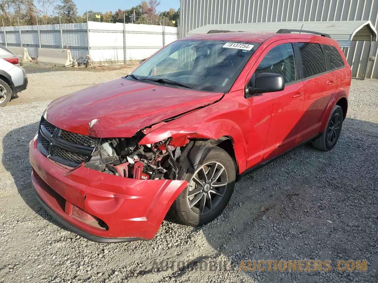 3C4PDCAB0JT530073 DODGE JOURNEY 2018