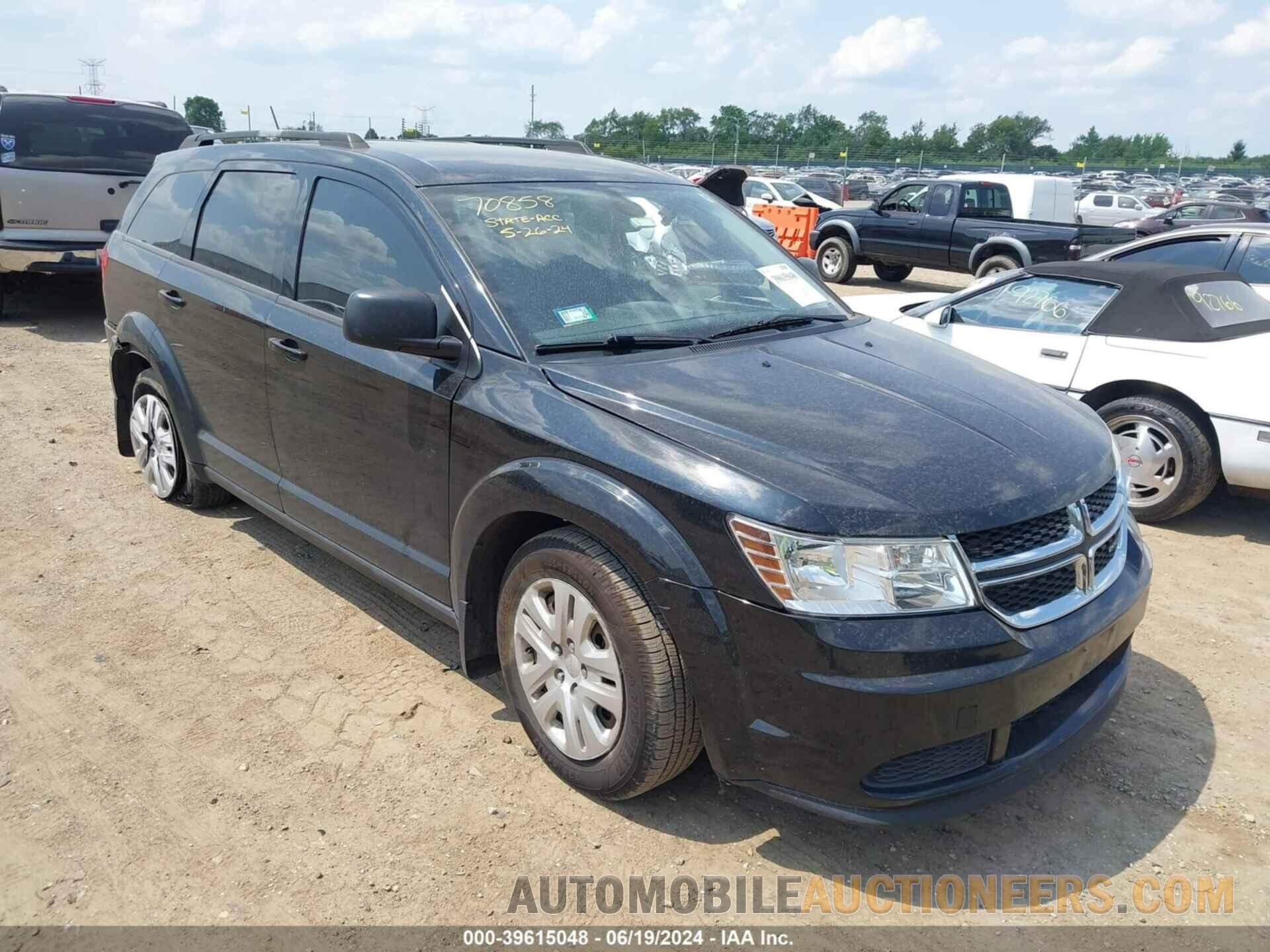 3C4PDCAB1JT428085 DODGE JOURNEY 2018