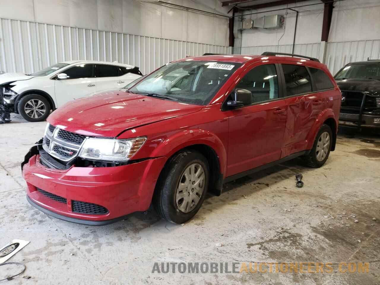 3C4PDCAB1JT509118 DODGE JOURNEY 2018