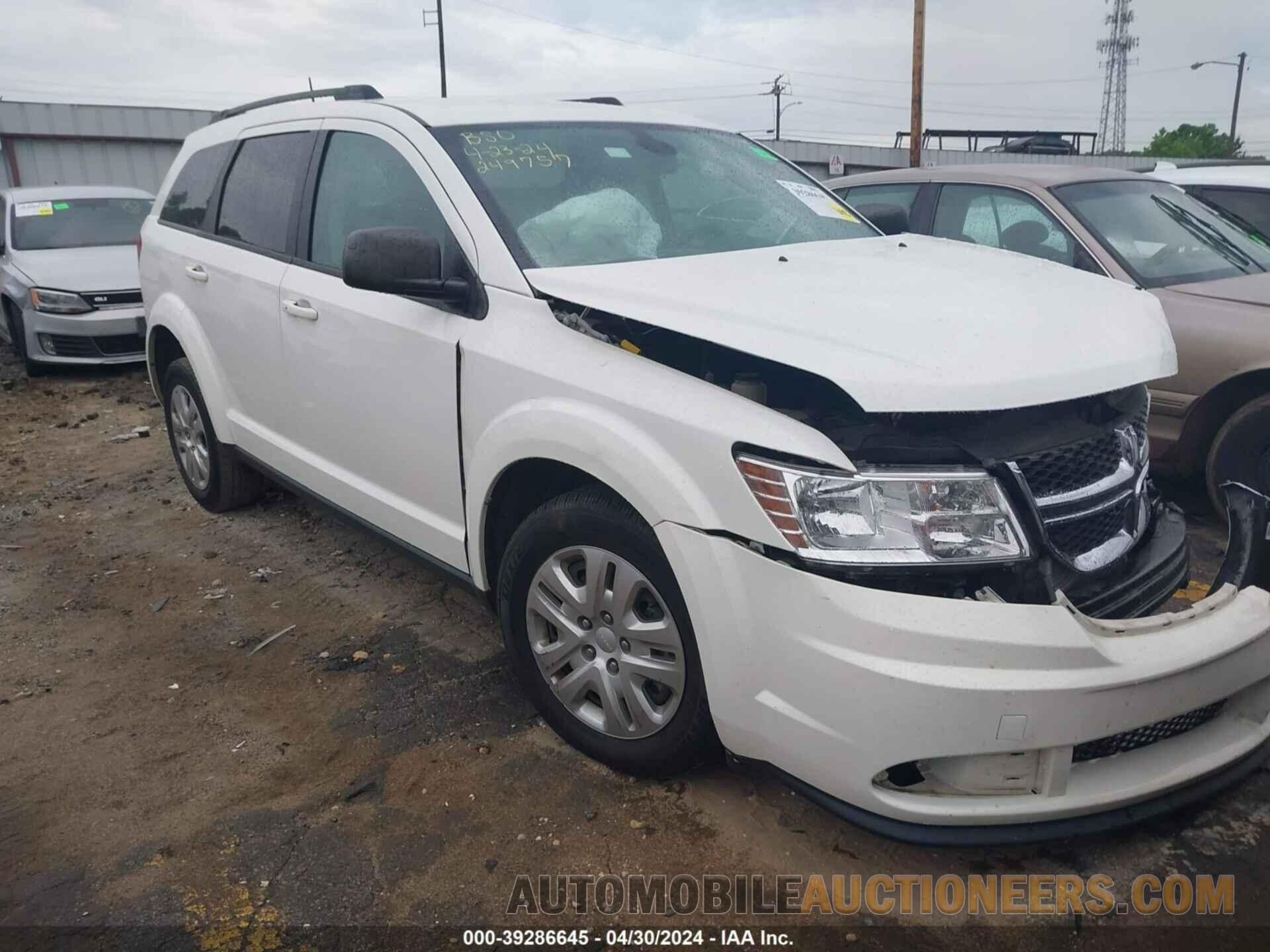 3C4PDCAB1LT249757 DODGE JOURNEY 2020