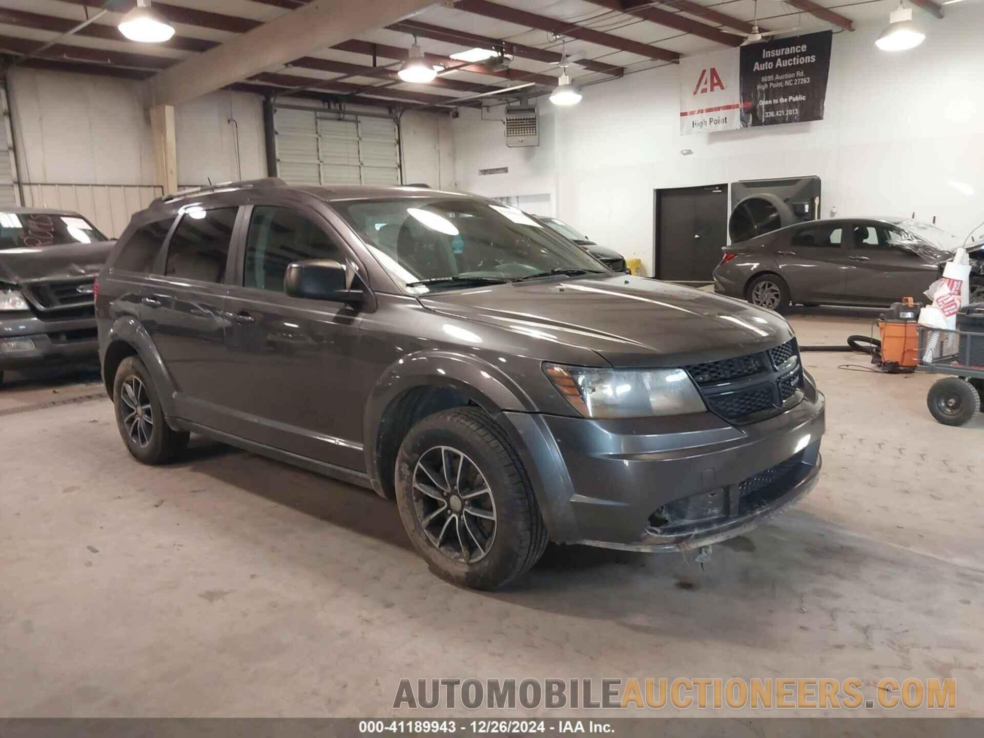 3C4PDCAB2HT684231 DODGE JOURNEY 2017