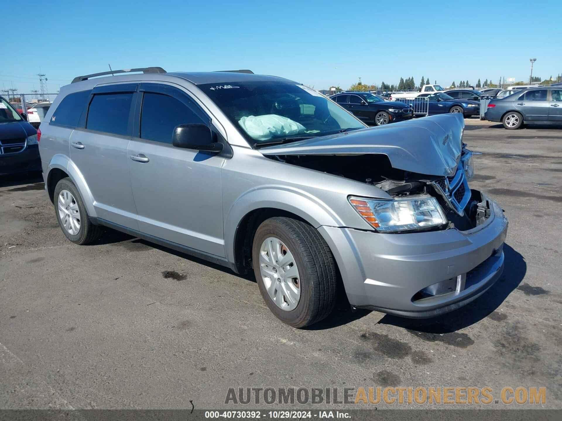 3C4PDCAB2JT383853 DODGE JOURNEY 2018