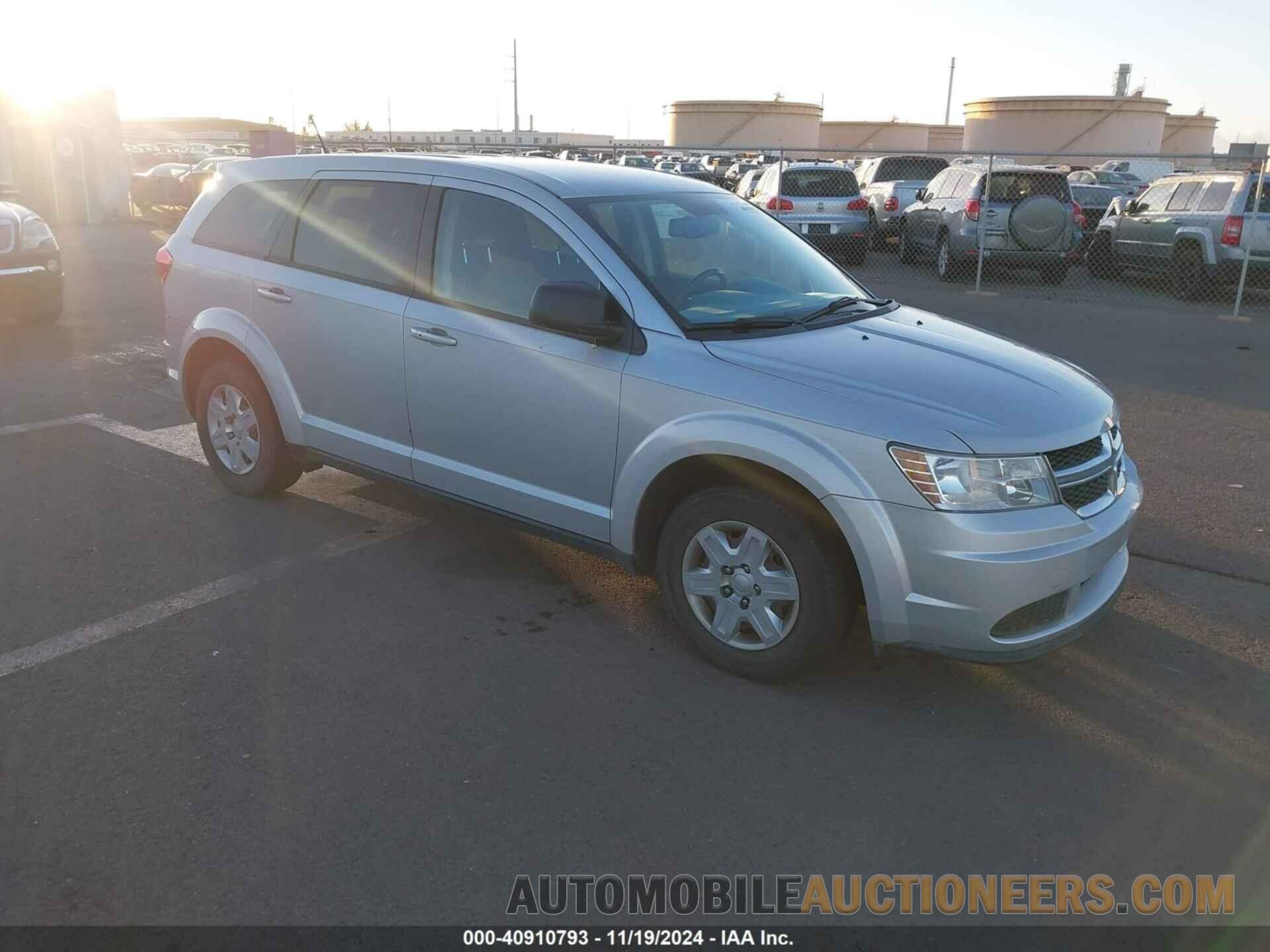 3C4PDCAB3CT135761 DODGE JOURNEY 2012