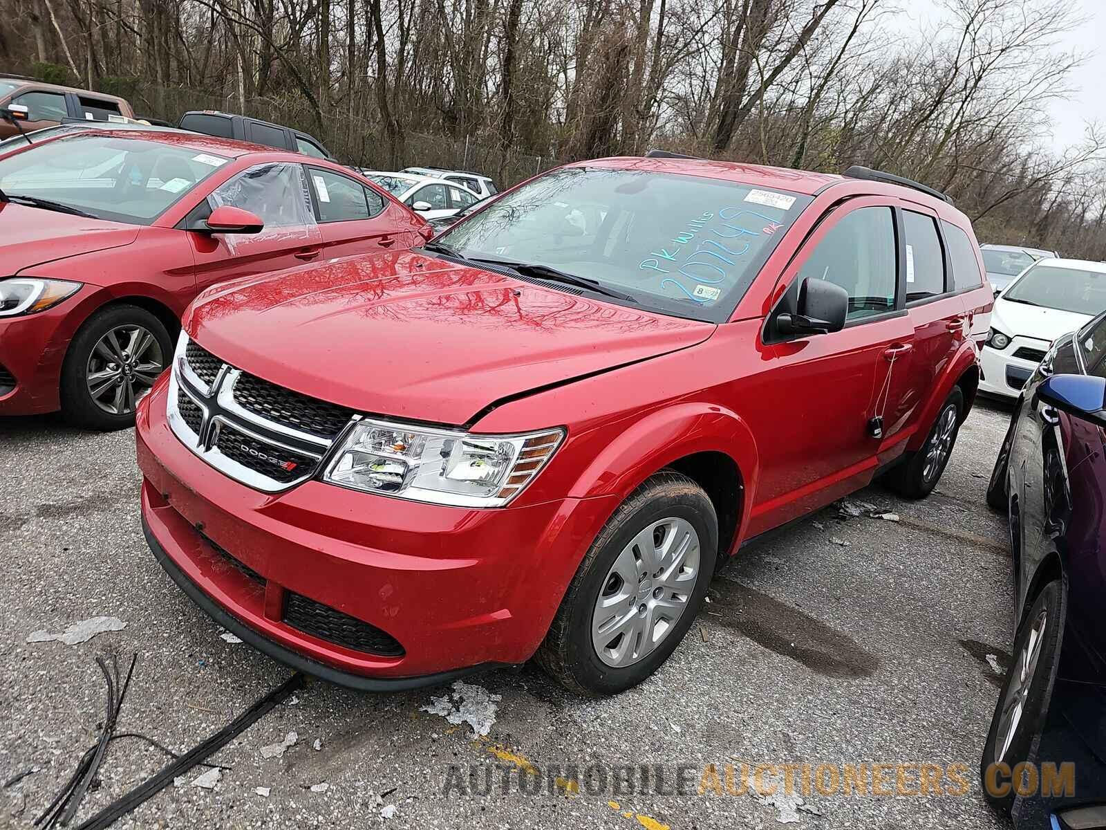 3C4PDCAB3LT207249 Dodge Journey 2020