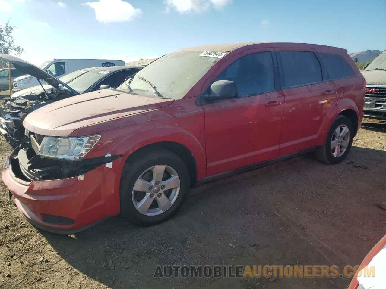 3C4PDCAB5DT602468 DODGE JOURNEY 2013