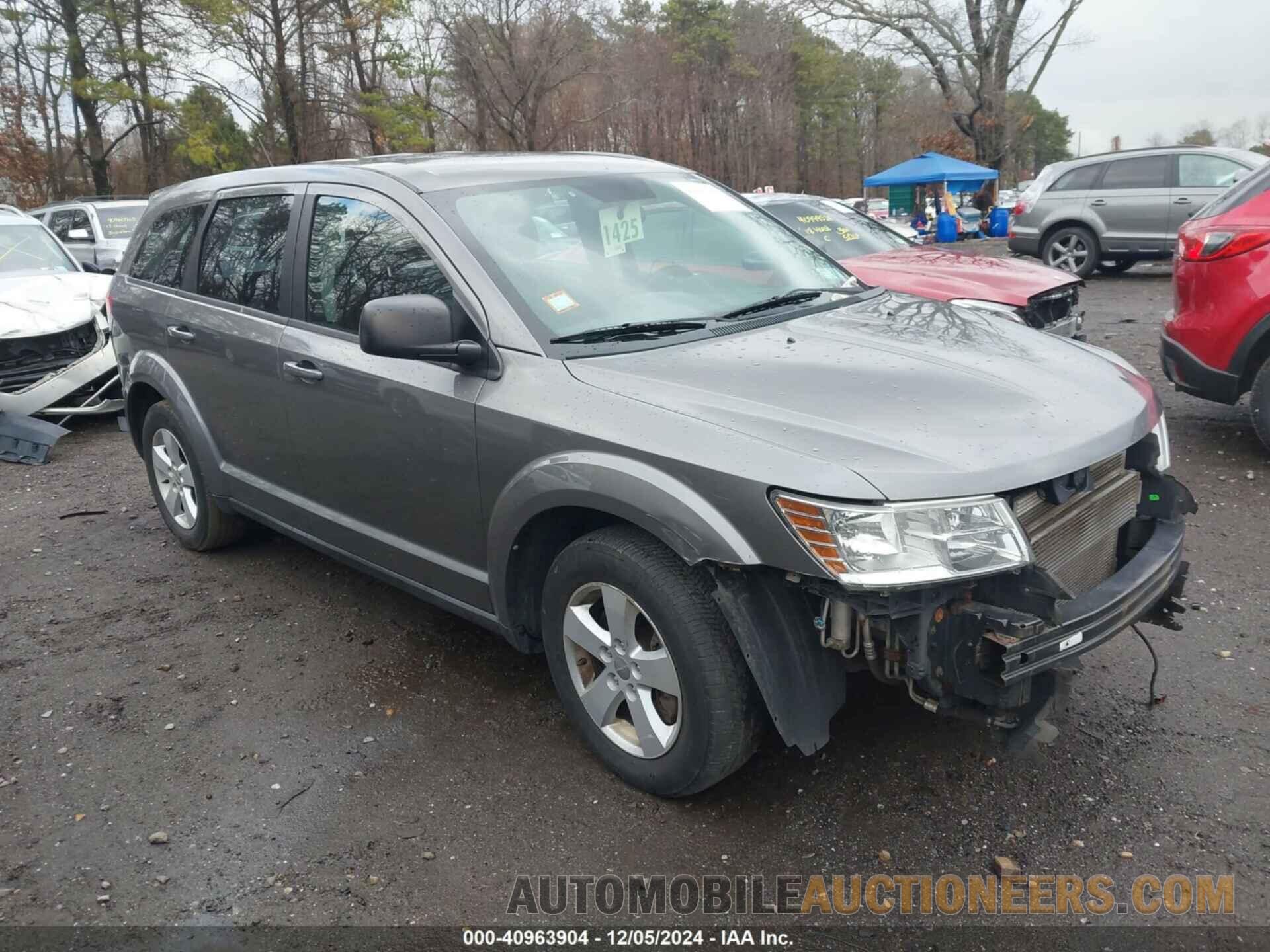 3C4PDCAB6DT645877 DODGE JOURNEY 2013