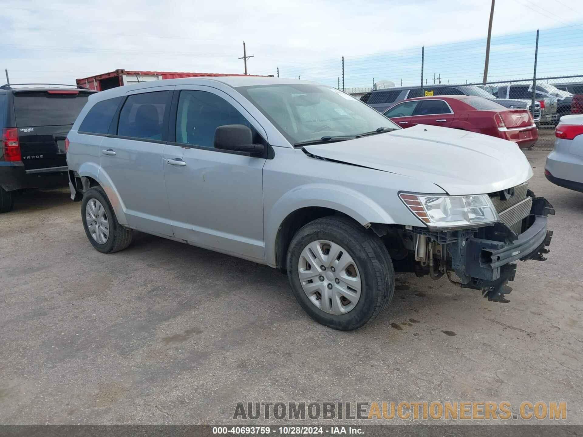 3C4PDCAB6ET289416 DODGE JOURNEY 2014