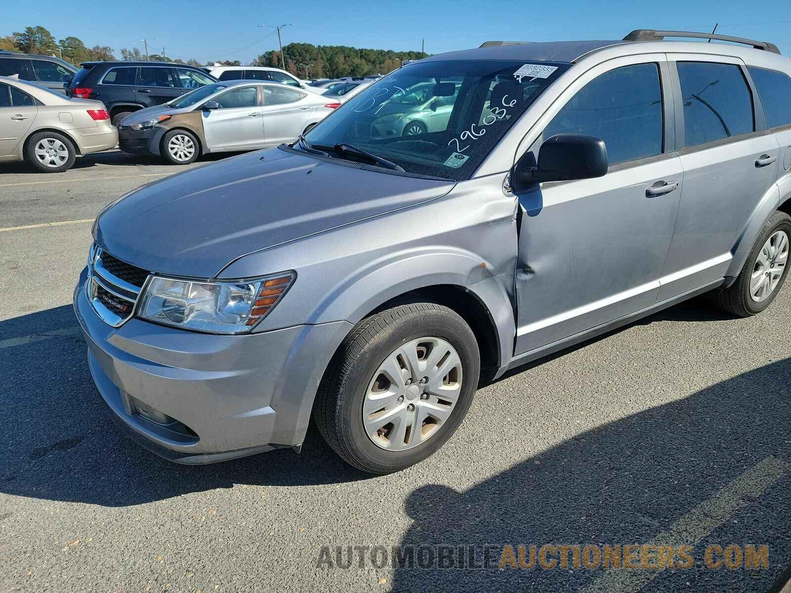 3C4PDCAB6JT296036 Dodge Journey 2018