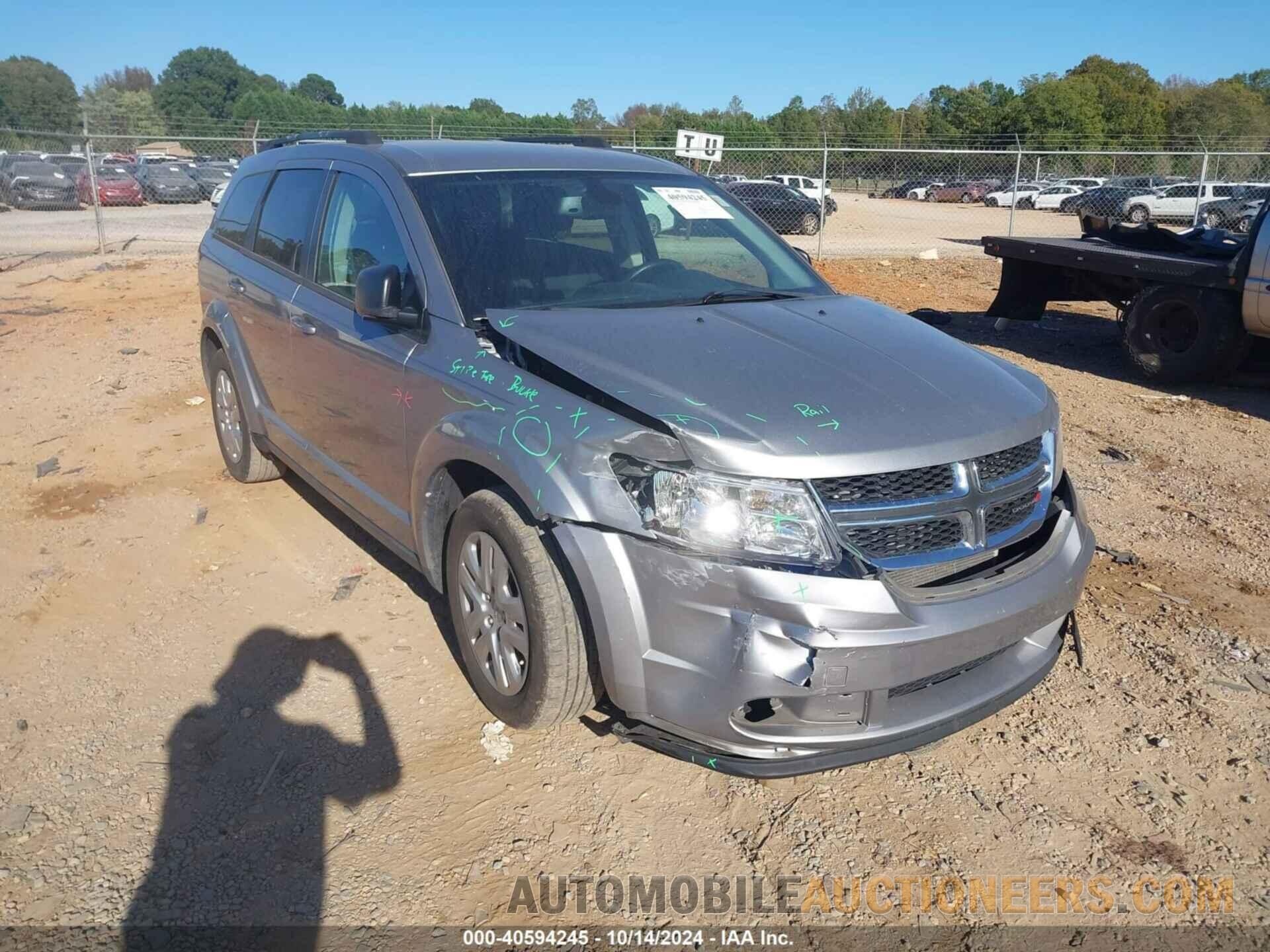 3C4PDCAB6JT383970 DODGE JOURNEY 2018