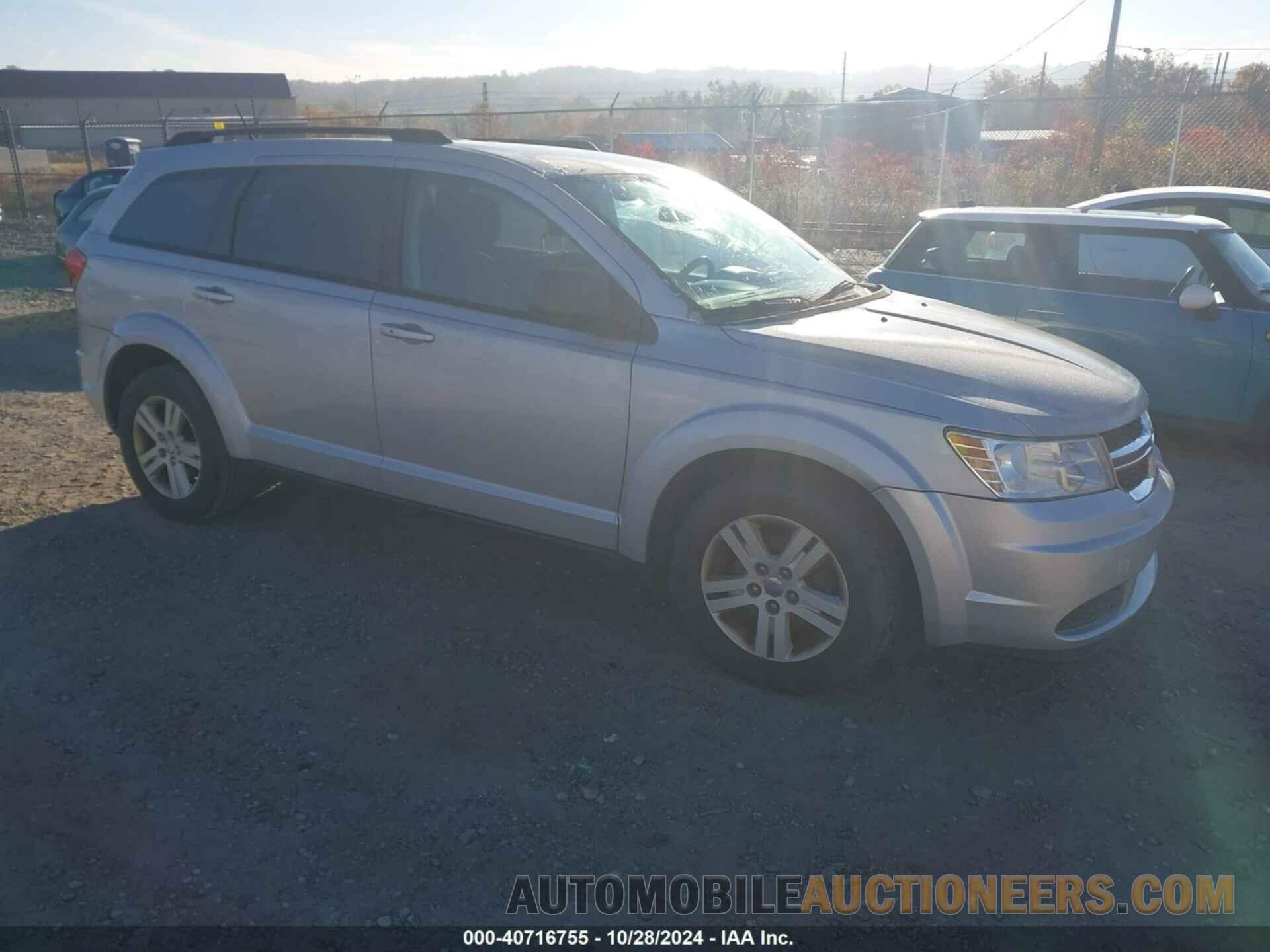 3C4PDCAB7CT256339 DODGE JOURNEY 2012