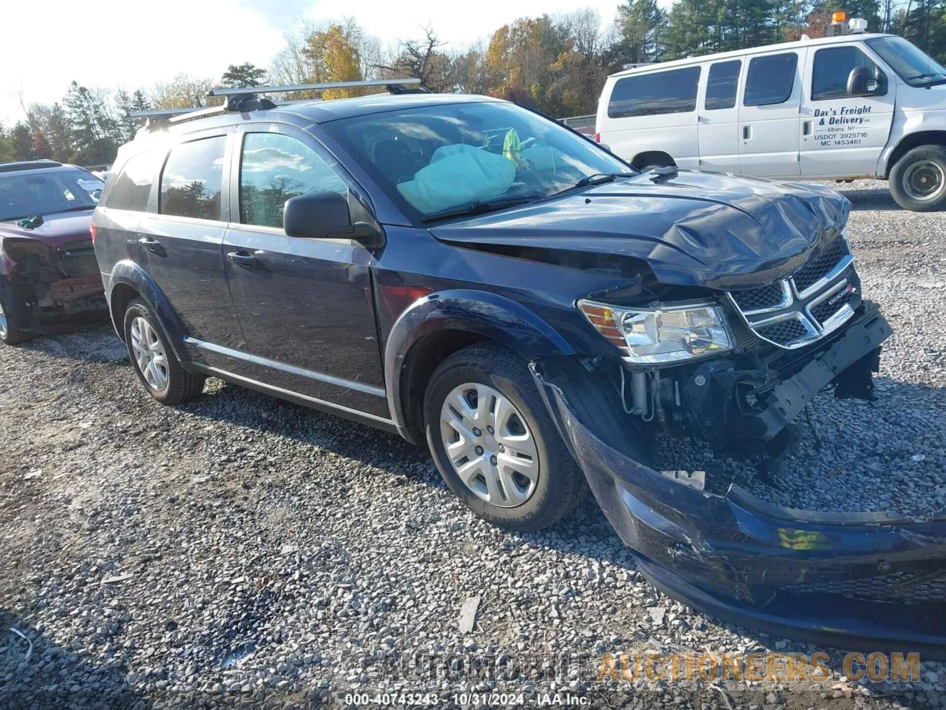 3C4PDCAB7KT747203 DODGE JOURNEY 2019