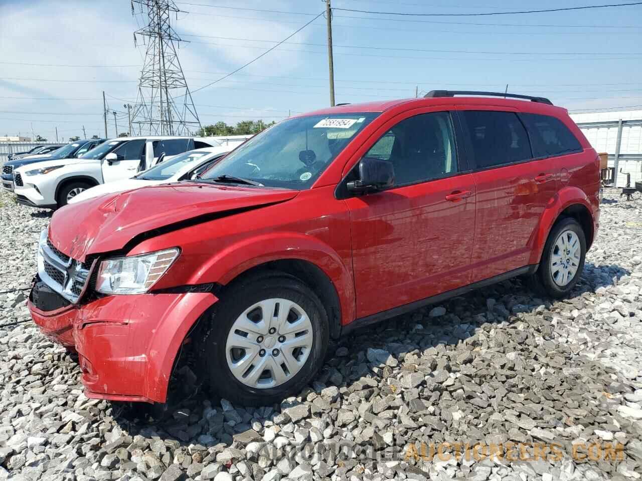 3C4PDCAB7LT181206 DODGE JOURNEY 2020