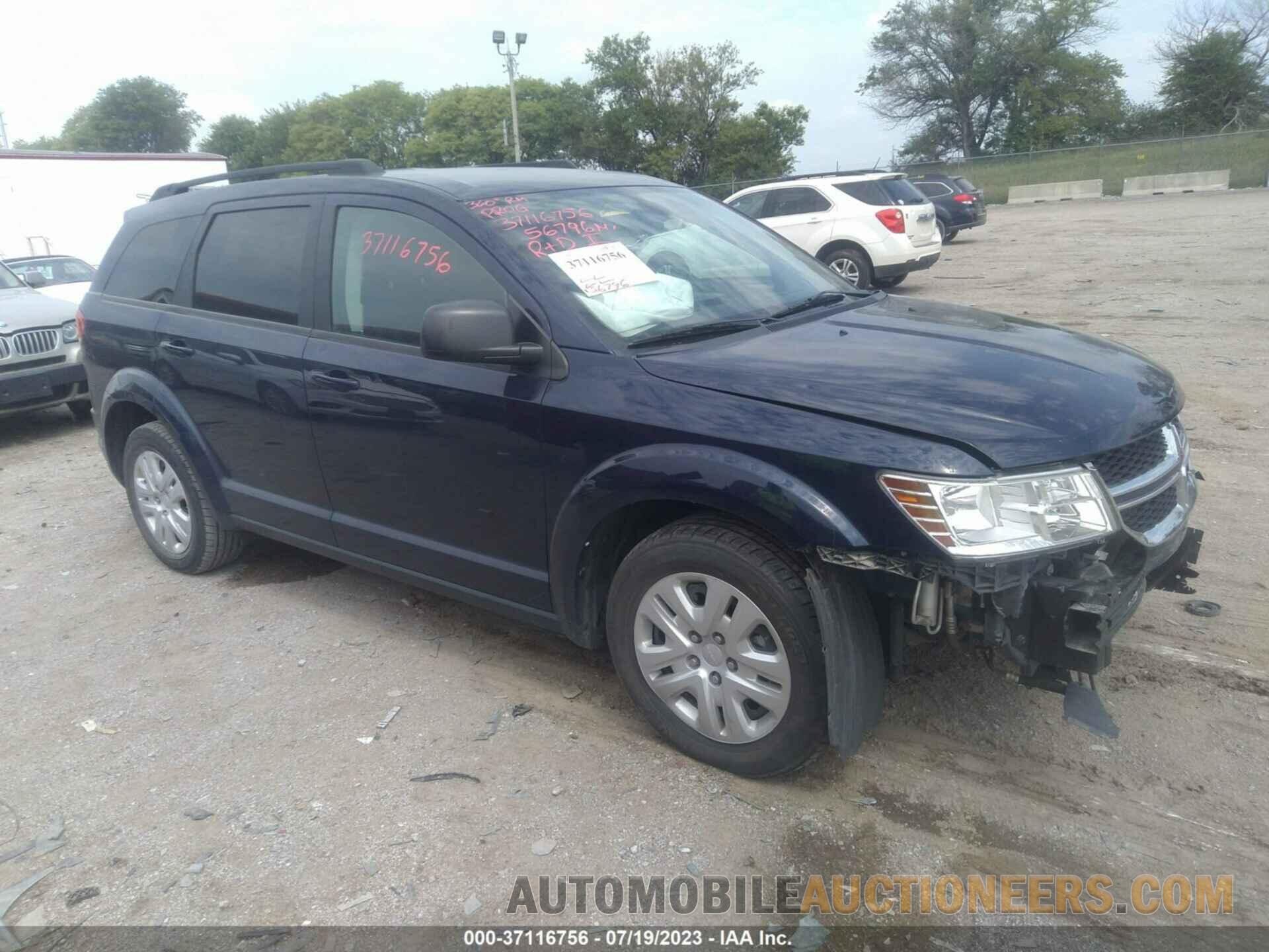 3C4PDCAB8KT864384 DODGE JOURNEY 2019