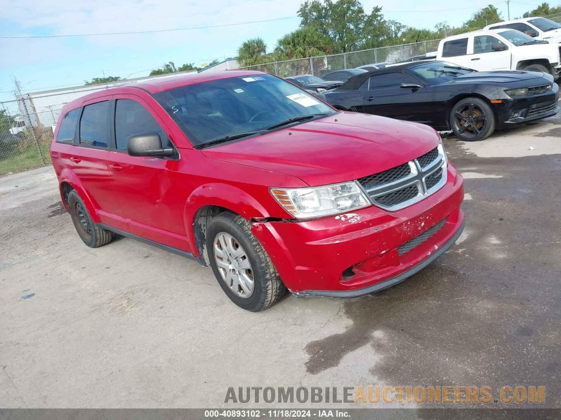 3C4PDCAB9ET216878 DODGE JOURNEY 2014