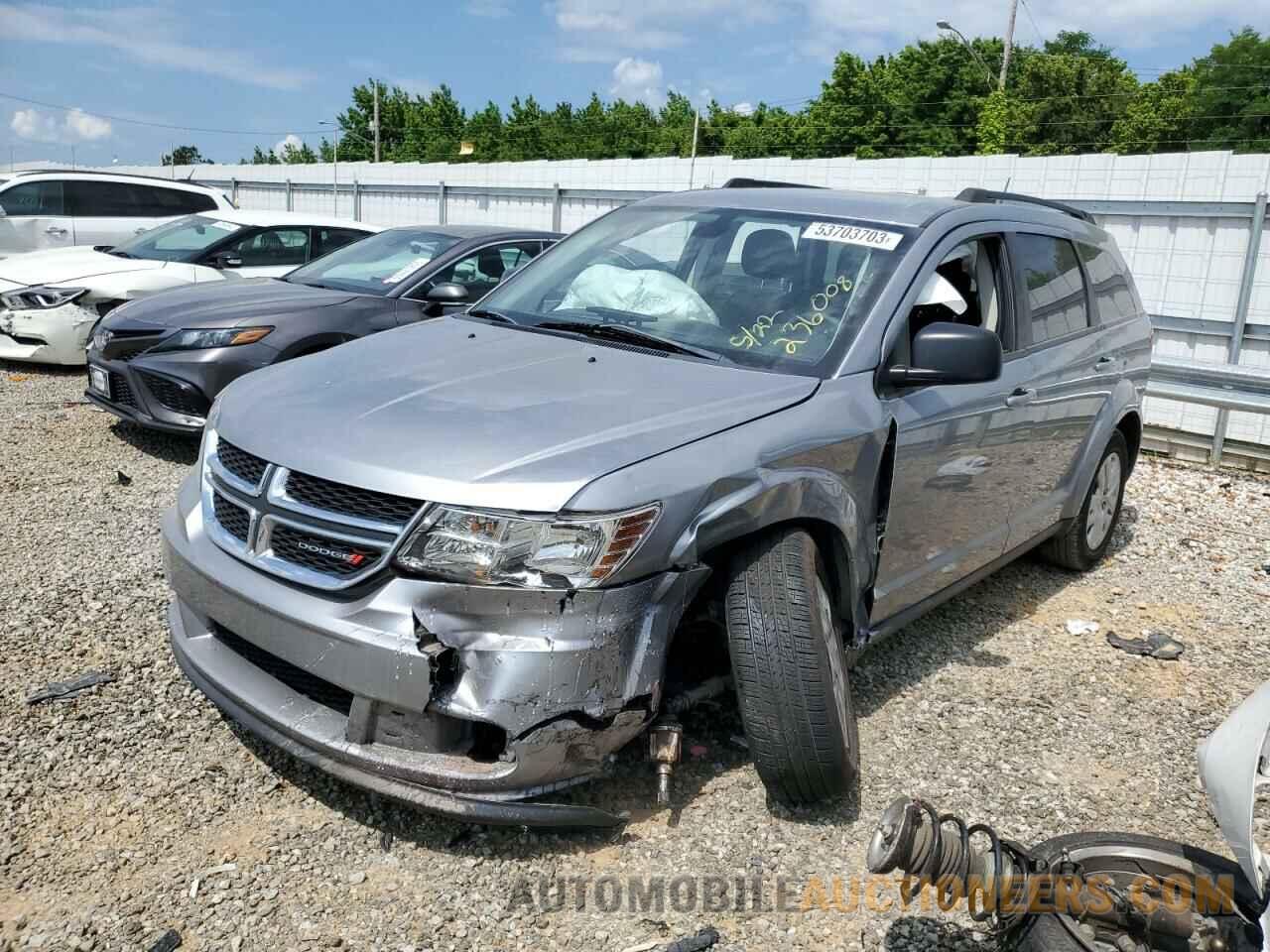 3C4PDCAB9JT236008 DODGE JOURNEY 2018