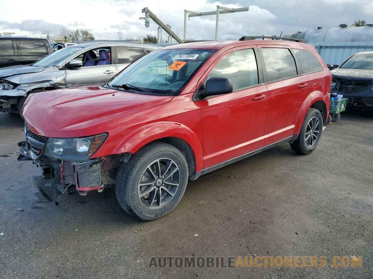 3C4PDCAB9JT491192 DODGE JOURNEY 2018