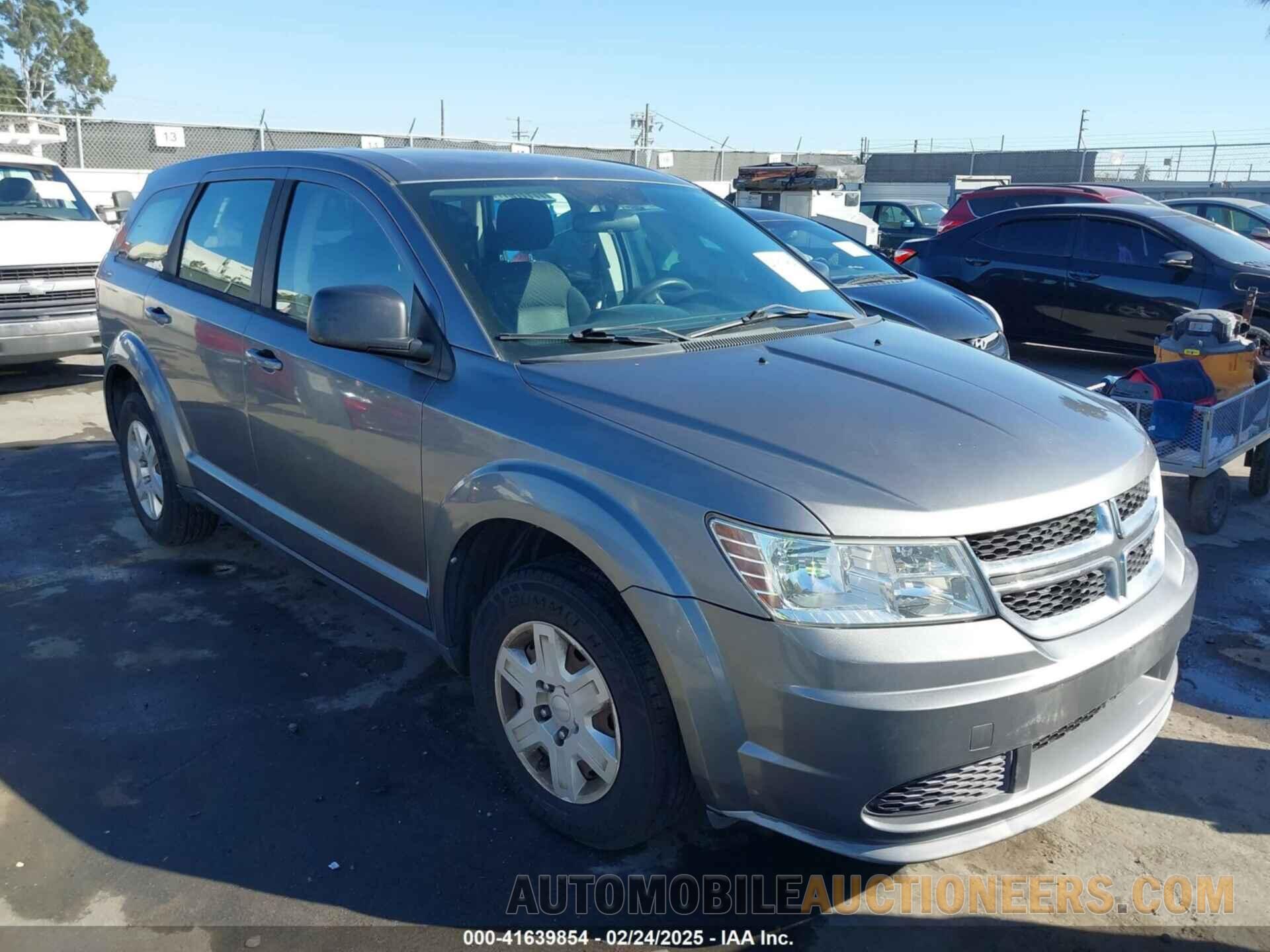 3C4PDCABXCT204235 DODGE JOURNEY 2012