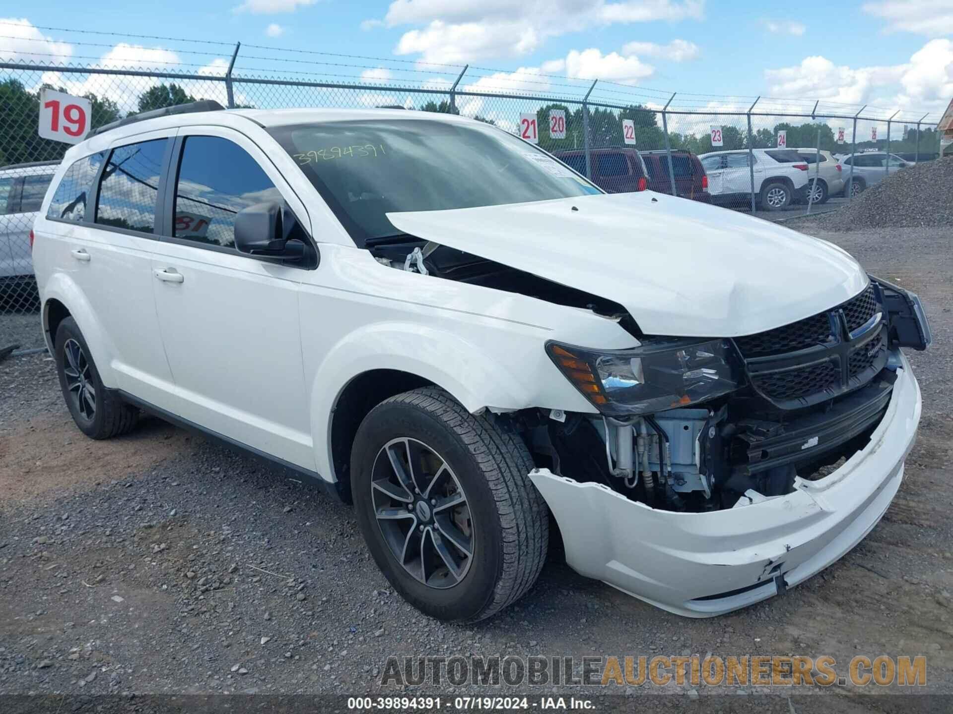 3C4PDCABXJT344542 DODGE JOURNEY 2018