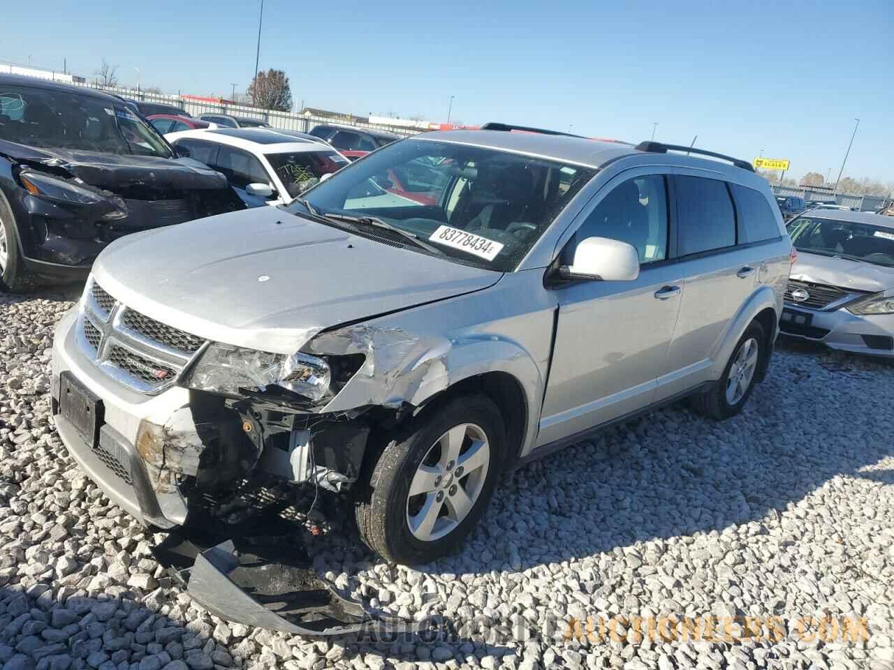 3C4PDCBG5CT271075 DODGE JOURNEY 2012