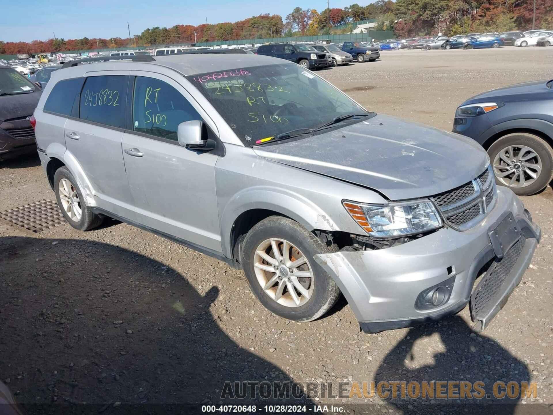 3C4PDDBG6DT635155 DODGE JOURNEY 2013