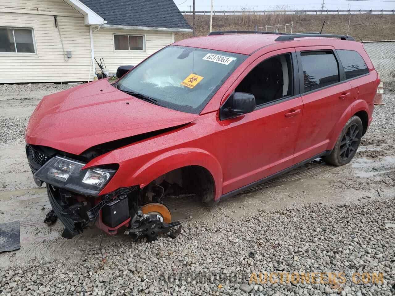 3C4PDDEG3KT874395 DODGE JOURNEY 2018